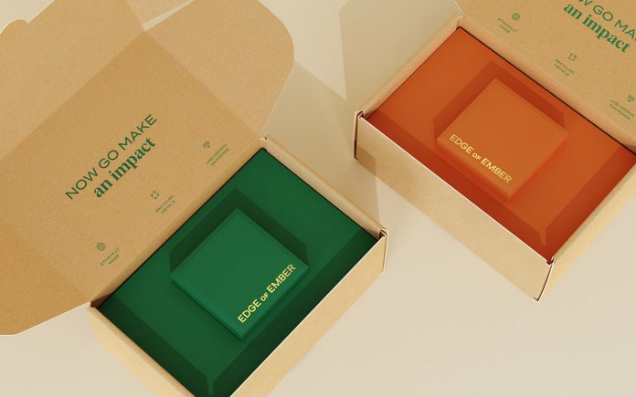 Edge of Ember branding by Kati Forner.