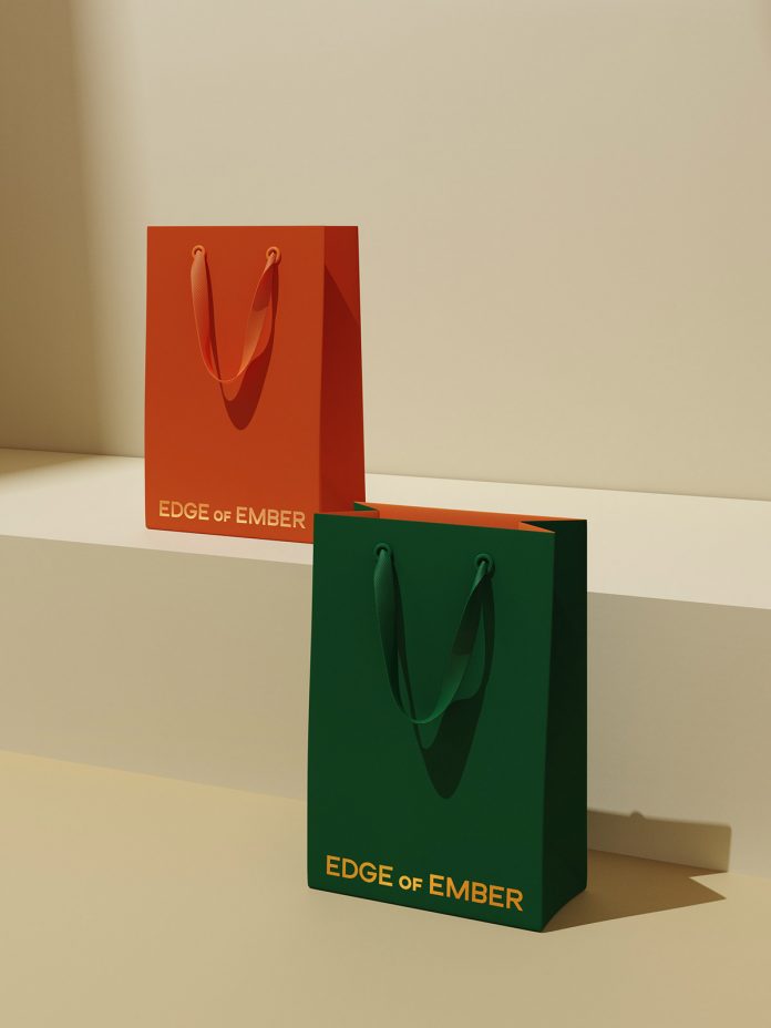 Edge of Ember branding by Kati Forner.