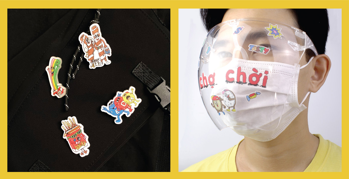 INTO THE GROOVE illustration project by Chochoi Creative