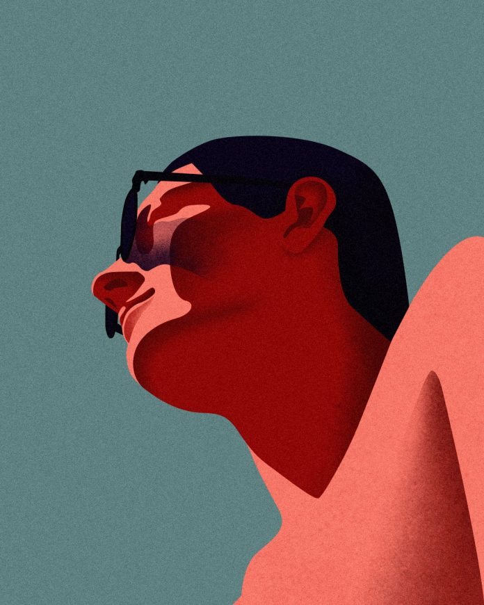 Summer illustration by Domagoj Šokčević