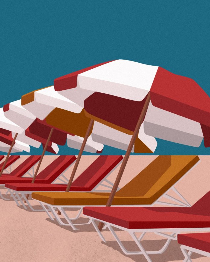 Summer illustration by Domagoj Šokčević