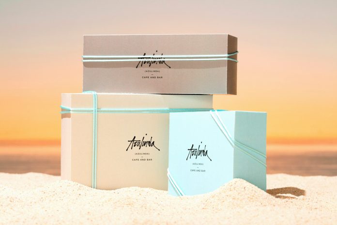 Azulinda branding by Anagrama Studio