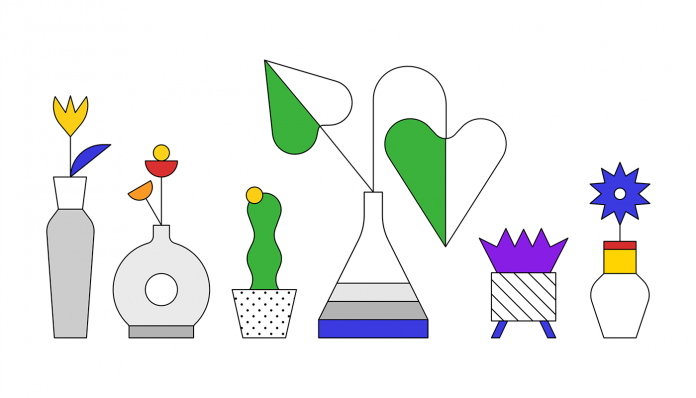 Designit Brand Illustrations by Justina Leisyte.