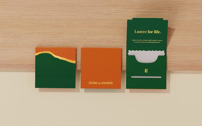 Edge of Ember branding by Kati Forner.