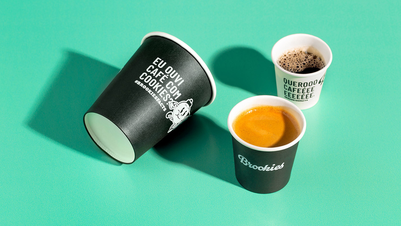 Brand and packaging design by Blank Design Studio for Brookies Cookies & Co.