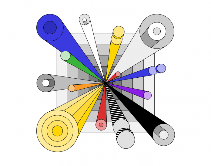 Designit Brand Illustrations by Justina Leisyte.