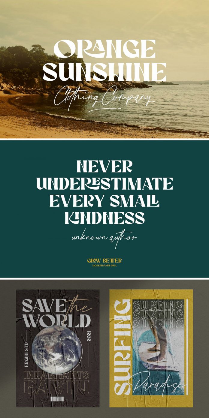Glow Better font by Ergibi Studio