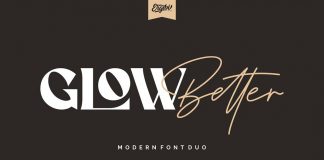 Glow Better font by Ergibi Studio