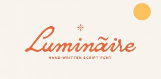 Luminaire Script Font by Any-Type