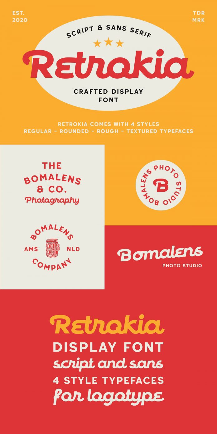 Retrokia Font by Edignwn Type