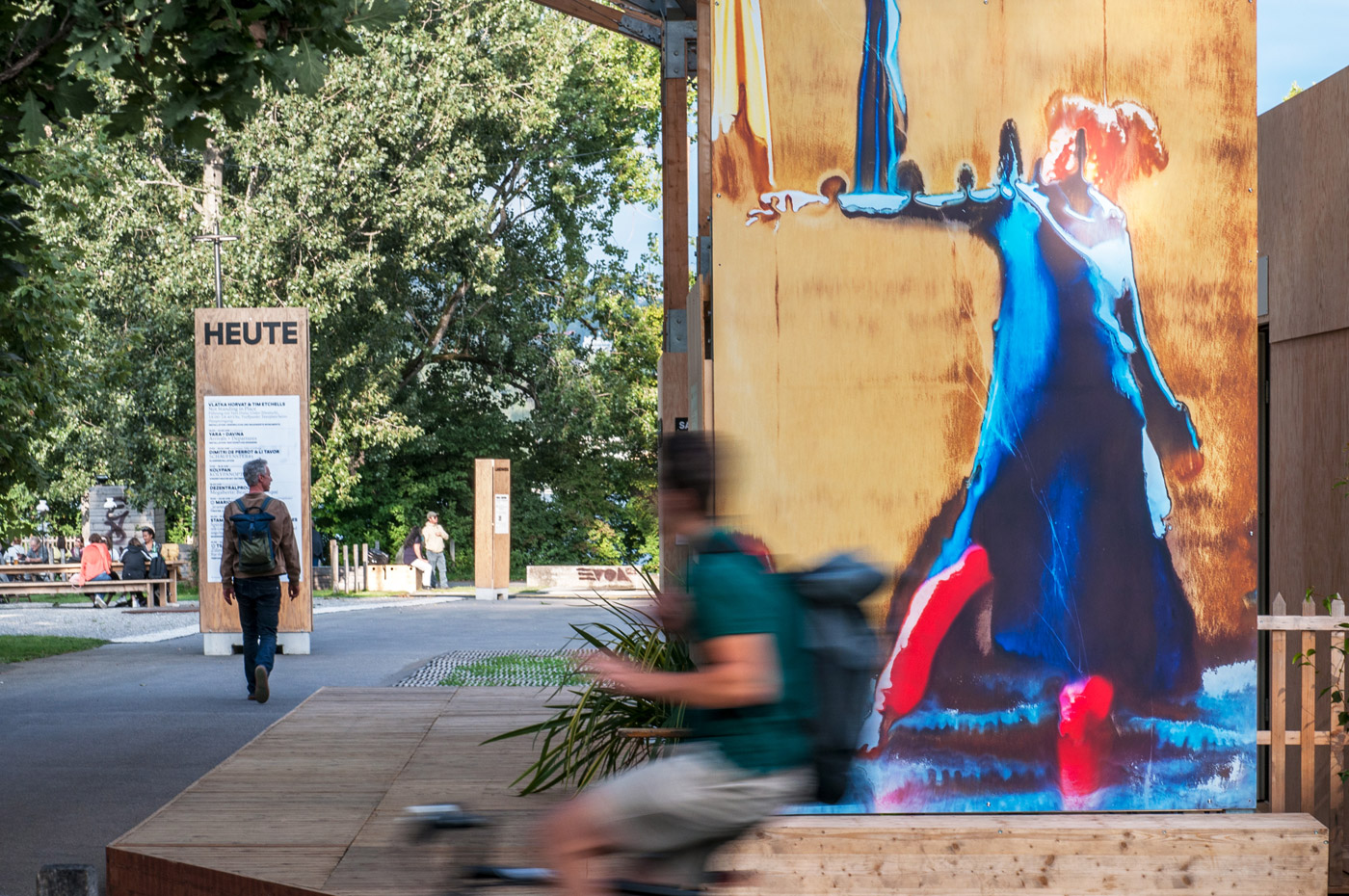 Campaign and Visual Communication by Studio Marcus Kraft for Zürcher Theater Spektakel