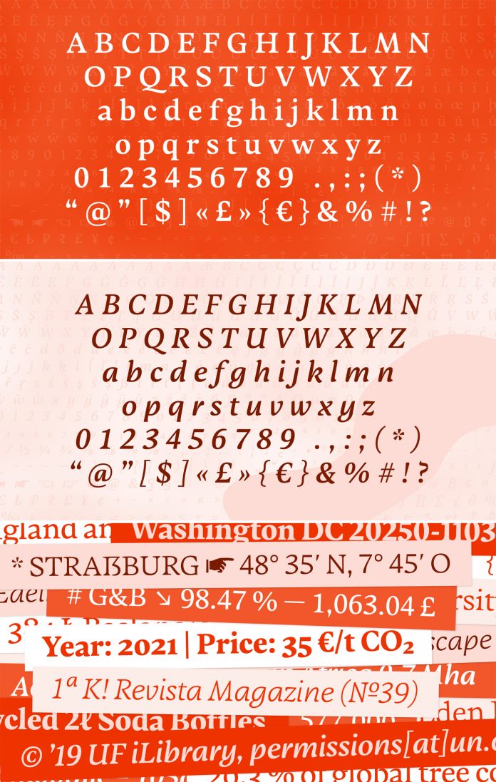 Adelbrook font family by Vibrant Types
