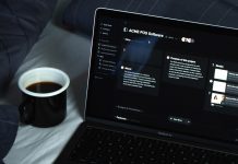 Dark UI Web Design