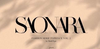MADE SAONARA Font by MadeType MADE SAONARA font by MadeType