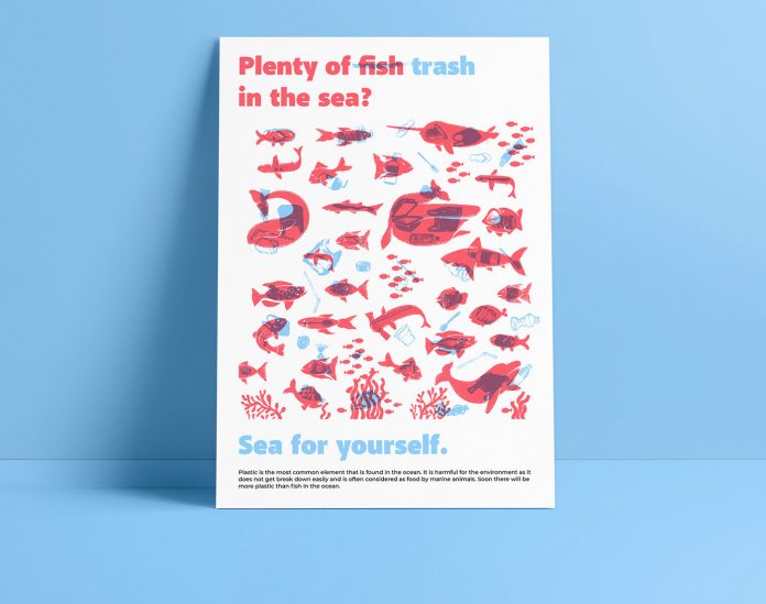 Poster for change by Riya Shah.