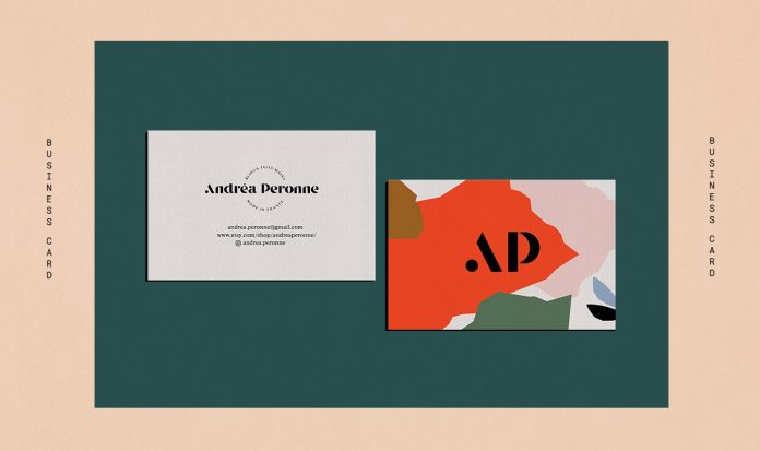 Brand identity by Charline Groën for Andréa Peronne