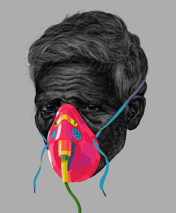 CMYK Portrait Experiments by Muhammed Sajid