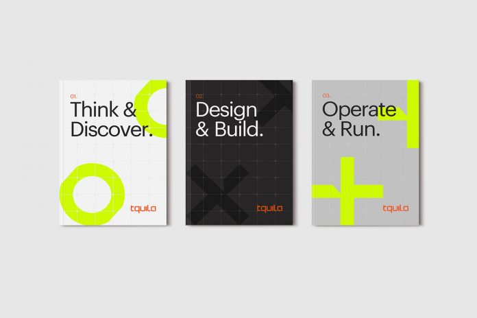 Rebrand and website design by Fable&Co. for global tech brand Tquila.