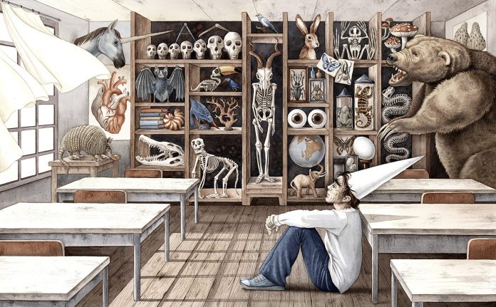 The True Adventures of Wolfboy - movie illustrations by Sveta Dorosheva