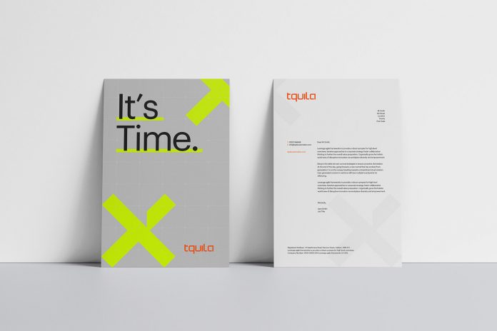 Rebrand and website design by Fable&Co. for global tech brand Tquila.