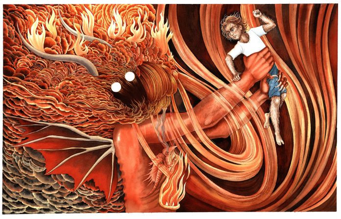 The True Adventures of Wolfboy - movie illustrations by Sveta Dorosheva