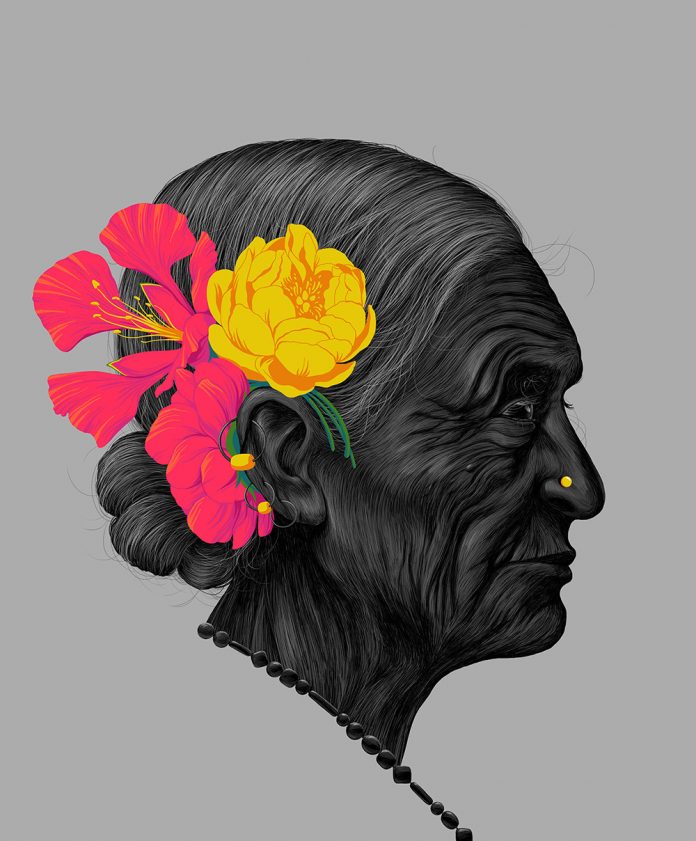 CMYK Portrait Experiments by Muhammed Sajid