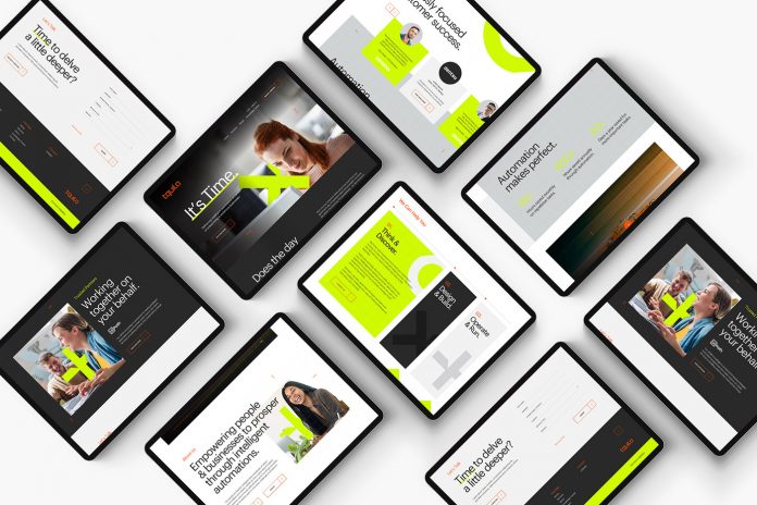 Rebrand and website design by Fable&Co. for global tech brand Tquila.