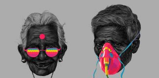 CMYK Portrait Experiments by Muhammed Sajid
