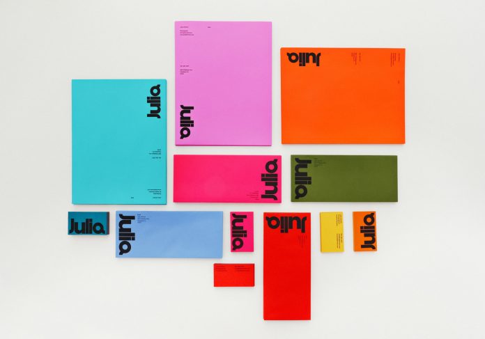 Julia Johnson branding by Sam Dallyn