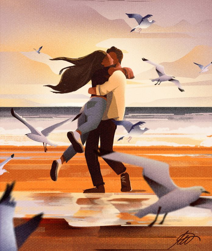 Be my quarantine—impression from 65 days of lockdown illustrated by Marianna Tomaselli.