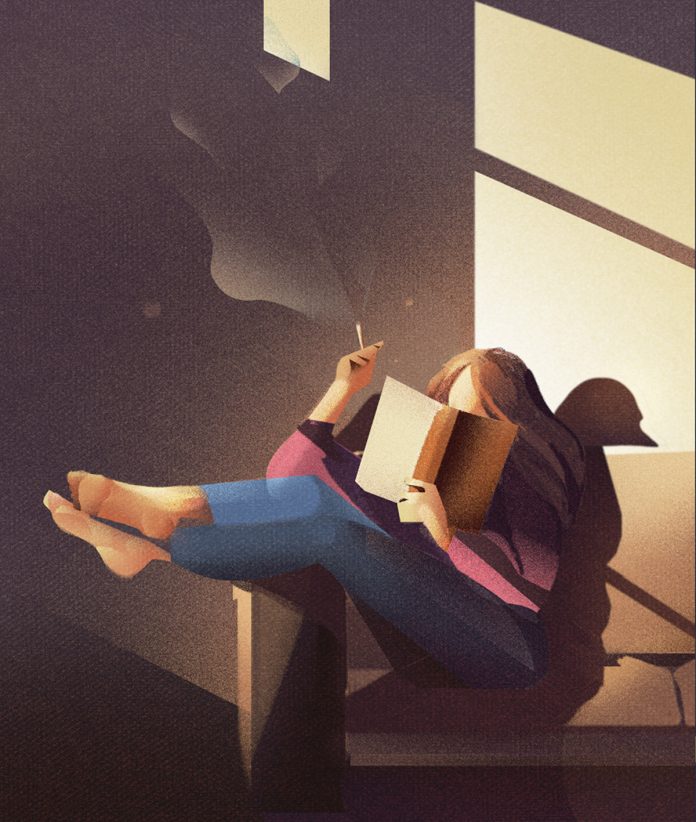 Be my quarantine—impression from 65 days of lockdown illustrated by Marianna Tomaselli.