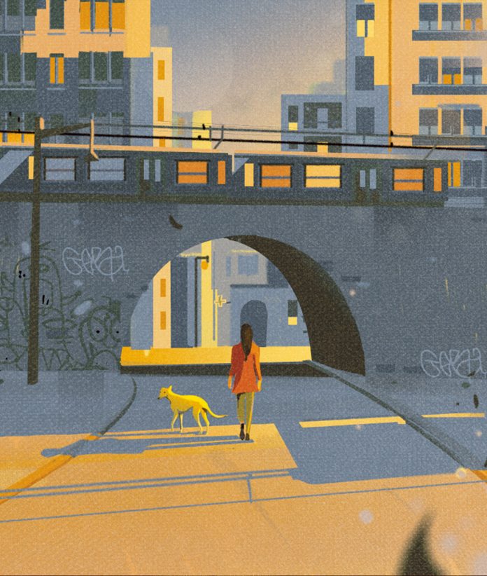 Be my quarantine—impression from 65 days of lockdown illustrated by Marianna Tomaselli.