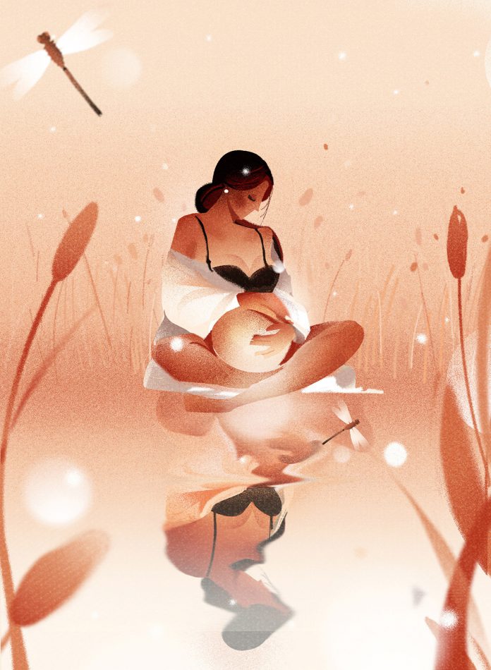 Be my quarantine—impression from 65 days of lockdown illustrated by Marianna Tomaselli.