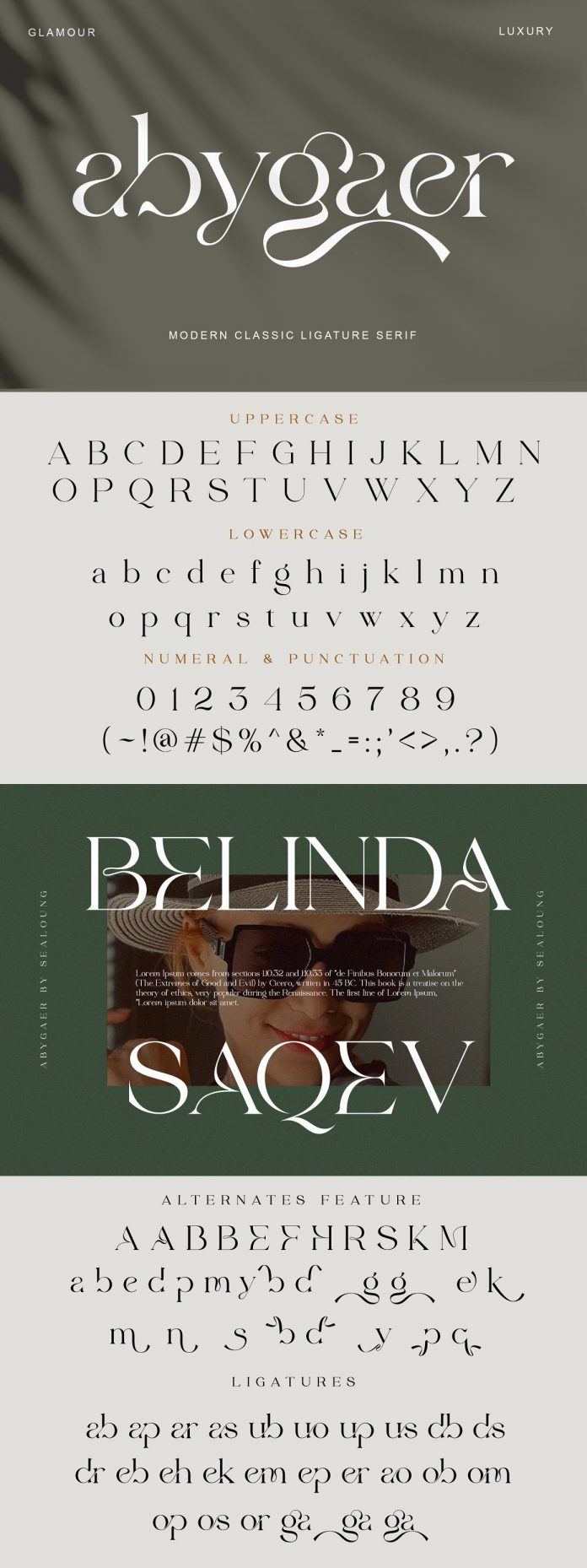 Abygaer font by Sealoung