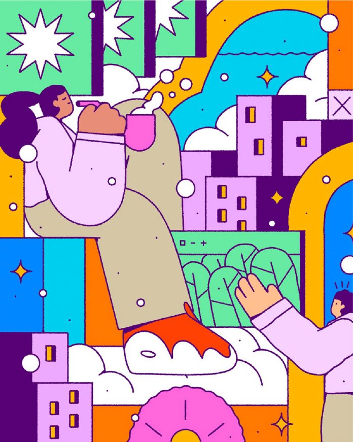 Dreams illustration series by EMANS