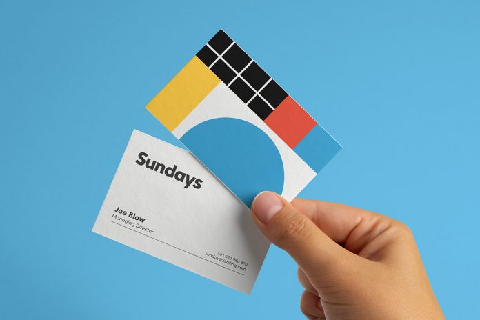 Sundays gin branding by Robert Wiltshire