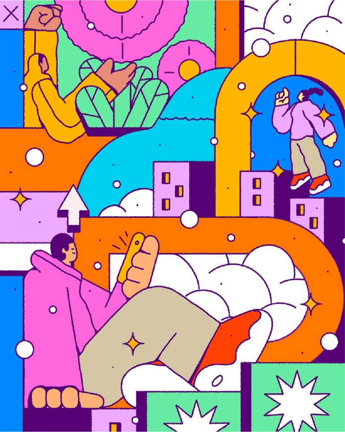 Dreams illustration series by EMANS