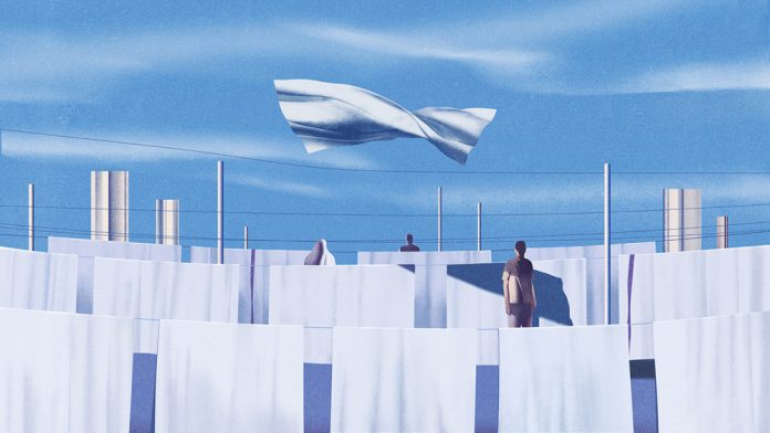 Editorial illustration by Ibrahim Rayintakath
