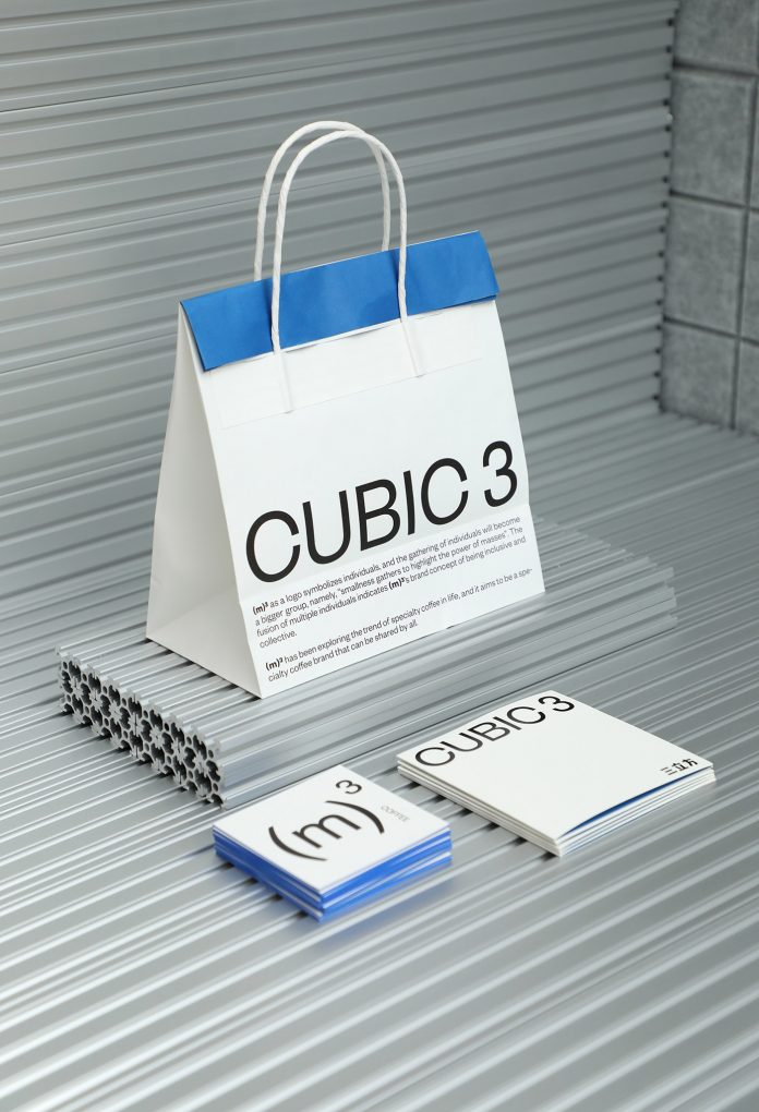 CUBIC3 branding by Low Key Design