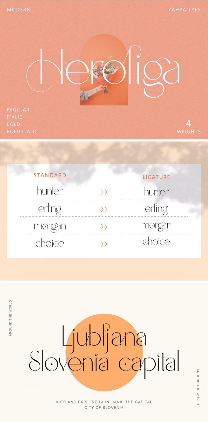 Heroliga Font by Yahya Type
