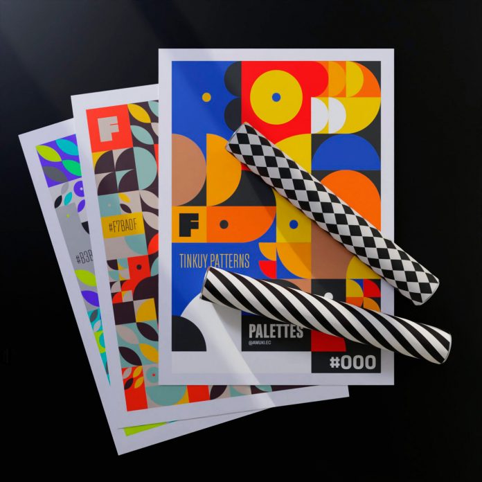 The Tinkuy Patterns posters by Amuki Studio