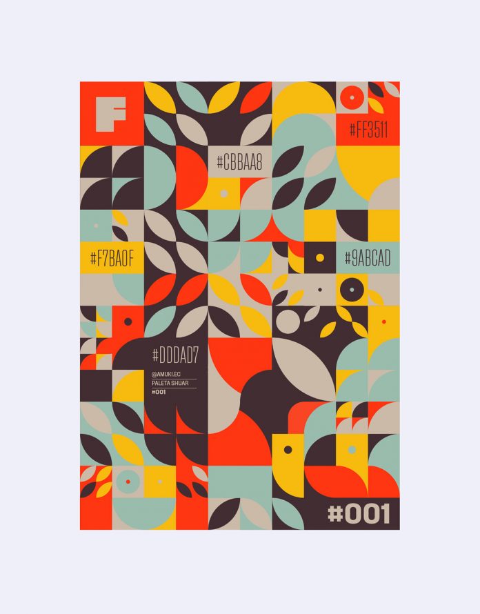 The Tinkuy Patterns posters by Amuki Studio
