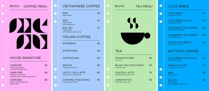 Raaw Cafe branding by Hai&Ikigai Design