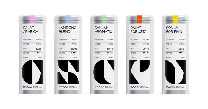 Raaw Cafe branding by Hai&Ikigai Design