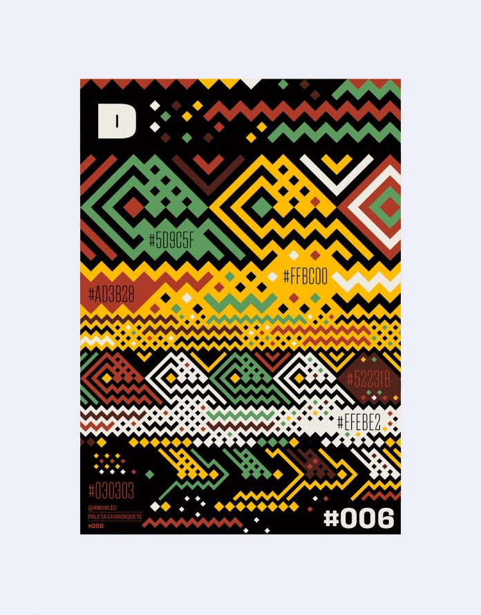 The Tinkuy Patterns posters by Amuki Studio