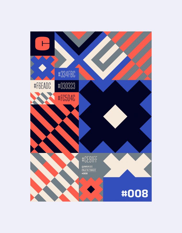 The Tinkuy Patterns posters by Amuki Studio