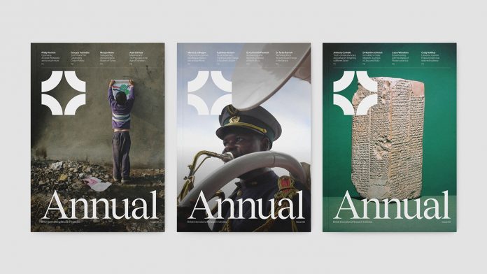 Branding by studio Only for the British International Research Institutes