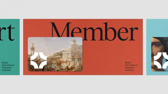 Branding by studio Only for the British International Research Institutes