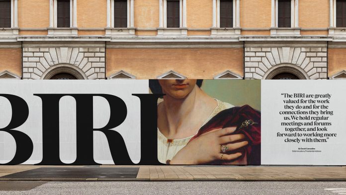 Branding by studio Only for the British International Research Institutes