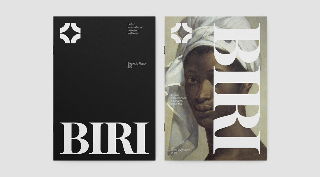 Branding by studio Only for the British International Research Institutes Branding by studio Only for the British International Research Institutes